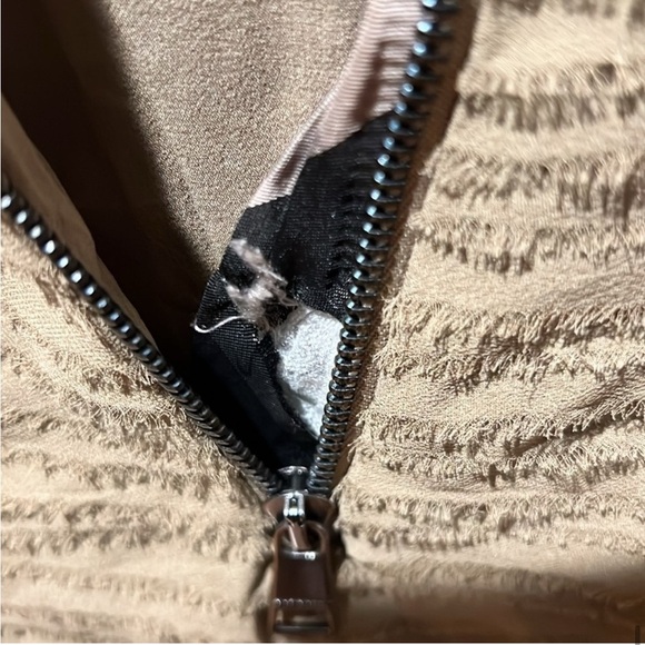 BURBERRY | Sheath Silk Dress Tiered Fringe - Picture 7 of 7